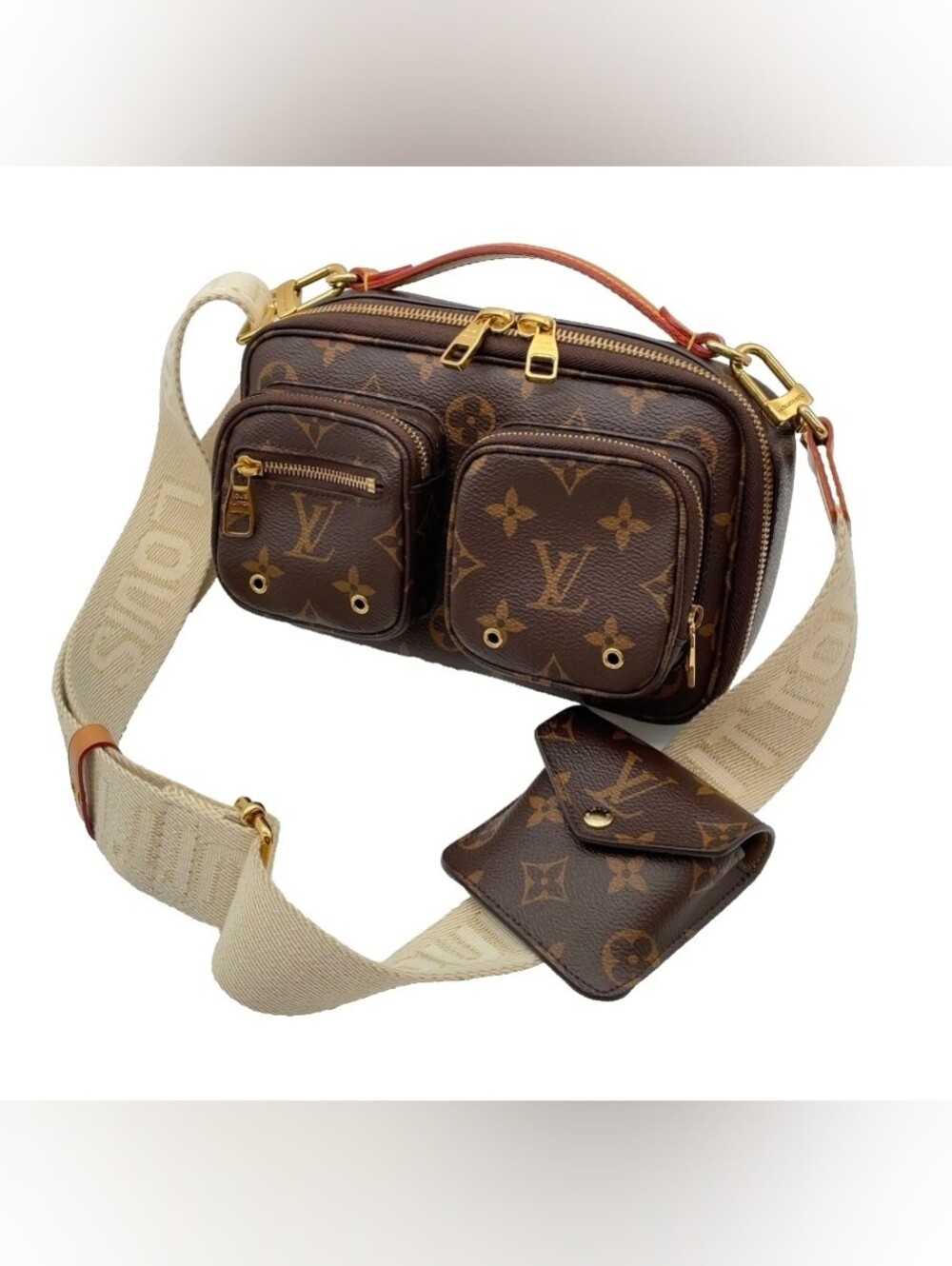 Louis vuitton Monogram Utility Crossbody M80446 W/Box/Dustbag/Strap/Coin pouch - Picture 2 of 16